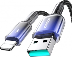 Joyroom nabíjecí kabel USB‑A na Lightning 3A 1,2 m černý