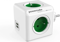 Rozbočovač zásuvek PowerCube Original USB zelený