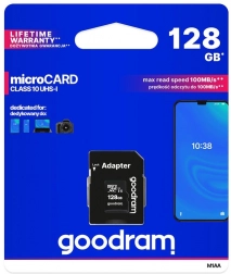 Paměťová karta Goodram microSD 128GB