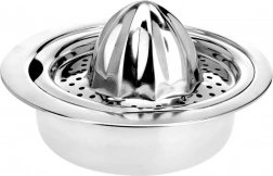 Nerezový ruční odšťavňovač na citrusy s miskou