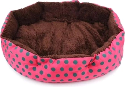 Pelech pro mazlíčka s polštářem, červený 35 × 37 cm