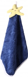 Roztomilý kuchyňský ručník s hvězdičkou – tmavě modrý