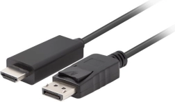 Kabel DisplayPort na HDMI, 1 m, černý