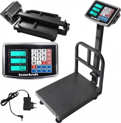 Elektronická plošinová váha 200 kg s LCD pro sklad a obchod
