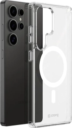 Kryt Crystal Shield Magnetic Samsung Galaxy S25 Ultra MagSafe průhledný