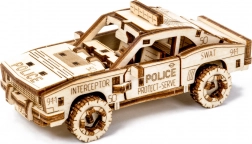 Dřevěné 3D puzzle policejní auto WOODEN CITY