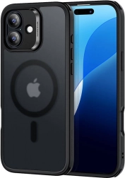 Hybridní pouzdro ESR HaloLock pro iPhone 16, černé