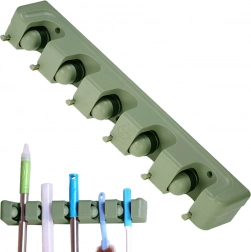 Nástěnný držák na mopy a košťata