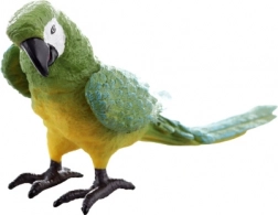 Plastová figurka papouška zeleného