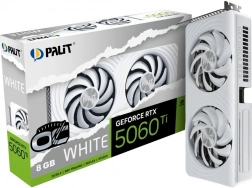 Grafická karta PALIT GeForce RTX 5060 Ti White OC 8GB