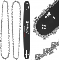 Sada pro řetězovou pilu 18" – vodicí lišta a 2 řetězy 0,325"