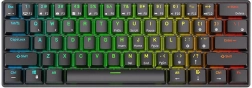 Mechanická klávesnice Royal Kludge RK61 RGB hnědé spínače