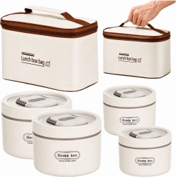 Sada izolovaných nádob na potraviny LunchBox 4 kusy