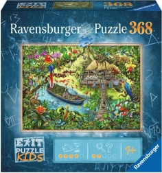 Ravensburger džungle – expedice, 2D puzzle 368 dílků