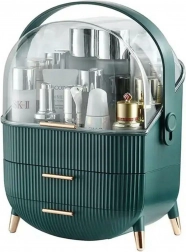 DA118A KOSMETICKÝ KUFŘÍK NA ŠPERKY ZELENÝ