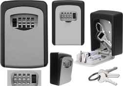 Cynková schránka na klíče s číselným kódem
