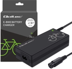 Nabíječka pro elektrokolo 36 V (42 V, 2 A) s konektorem 3P‑GX16 + napájecí kabel