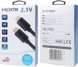 Prémiální HDMI 2.1 kabel 3 m 8K pro hráče