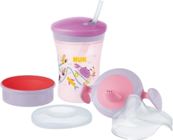 Dětský hrneček NUK Learn to Drink Set, 230 ml, bez BPA