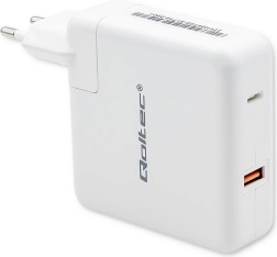 Bílá USB C GaN FAST 108W Nabíječka