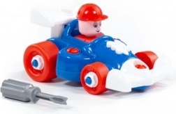 Didaktická závodní formule se šroubovákem