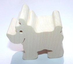 Fauna dřevěné zvířátko pes