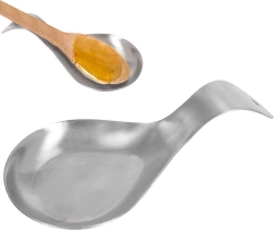 Nerezová odkládací miska na lžíce a naběračky