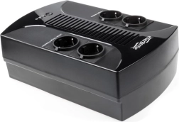 Záložní zdroj UPS 850 VA line-interactive, 4× Schuko, LED