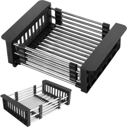 Univerzální nastavitelný odkapávač na dřez