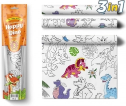 Pexi malovací ubrusy - Šťastní dinosauři