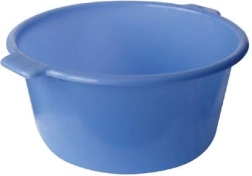 Plastový dřez 12 l, průměr 36 cm – mix barev