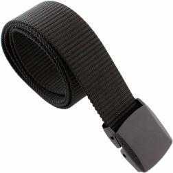 Taktický černý opasek do kalhot