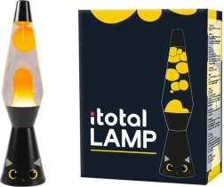 Lávová lampa černá kočka