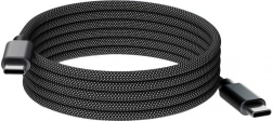 Choetech magnetický kabel USB-C na USB-C 240 W PD, 1,2 m, černý