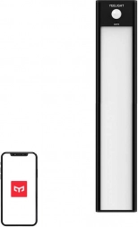 Senzorové LED světlo do skříně Yeelight 20 cm, černé, 4000 K