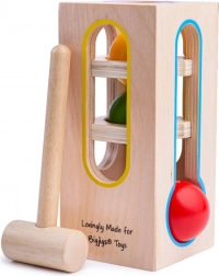 Dřevěná zatloukačka věž Bigjigs