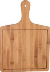 Dřevěná deska na pizzu - čtvercová, velká