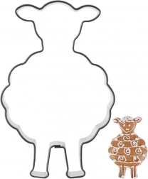 Nerezové vykrajovátko ovečka 7 cm