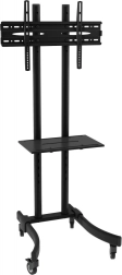 mobilní stojan na tv 32–70" s nosností 40 kg, nastavitelný – techly