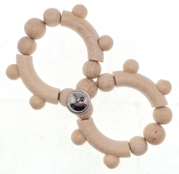 Dřevěné chrastítko s rolničkou od Hess