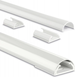 Hama hliníková lišta na kabeláž 110 cm, bílá