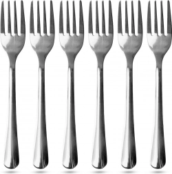 Sada nerezových dezertních vidliček 6 ks