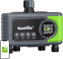 Řídicí jednotka zavlažování se 4 zónami a Wi‑Fi bránou RAINPOINT