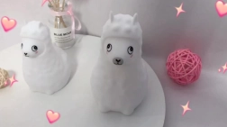 Silikonová noční lampička pro děti L bez dálkového ovládání