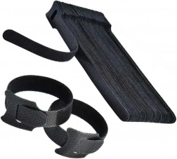 Opaski na rzep pro kabely 50 ks