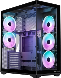 Počítačová skříň modecom volcano space xl argb full tower, černá