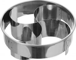 Ocelový vykrajovač na kaiserky 10,5 cm