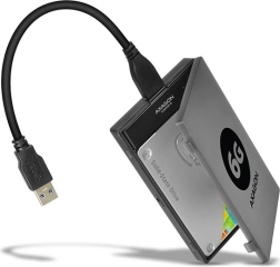 Adaptér AXAGON SlimPort 6 USB 3.0 na SATA 6G pro rychlé připojení 2.5" SSD/HDD