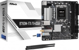 ASRock B760M-ITX/D4 WiFi – mini‑ITX základní deska LGA1700 s DDR4, Wi‑Fi 6E a USB‑C