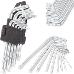 Sada imbusových klíčů 1,5-10 mm TORX
